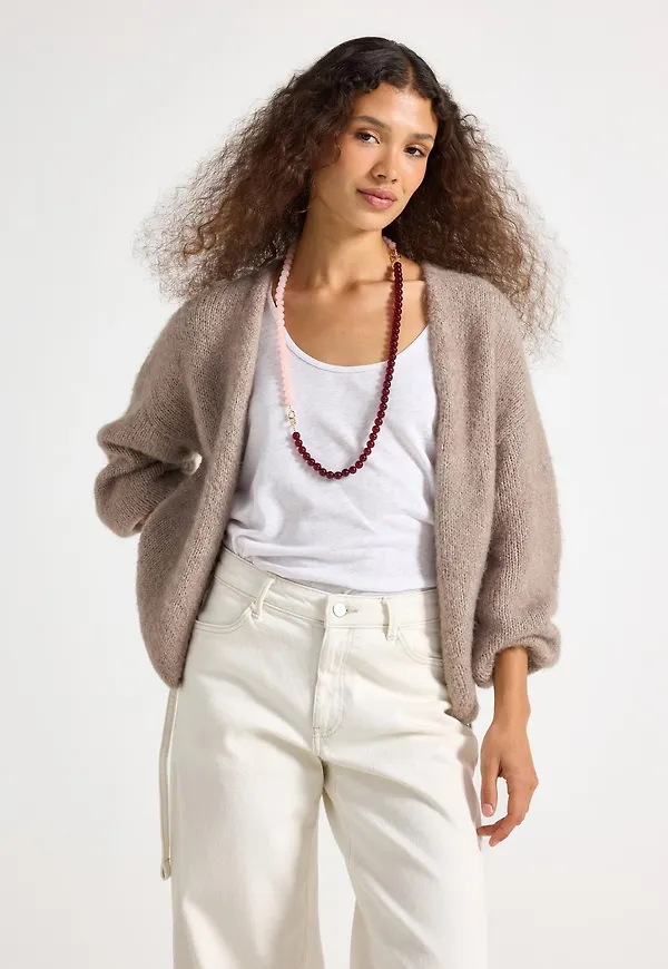 Stickad cardigan