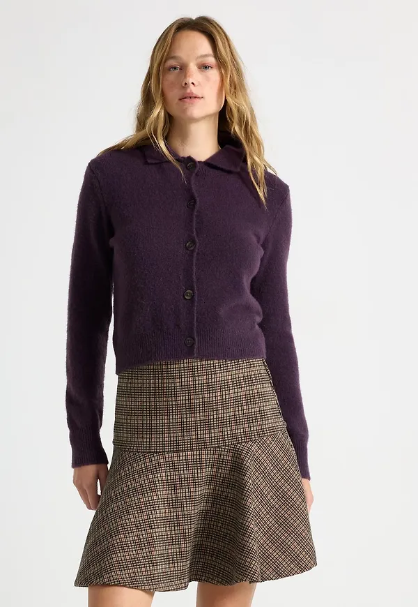 Stickad cardigan