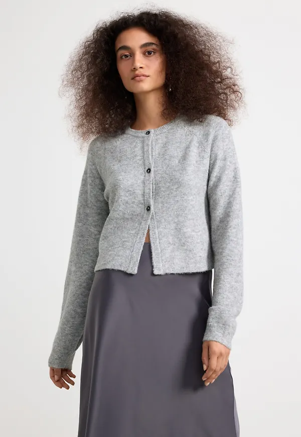Stickad cardigan