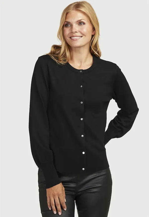 Stickad cardigan