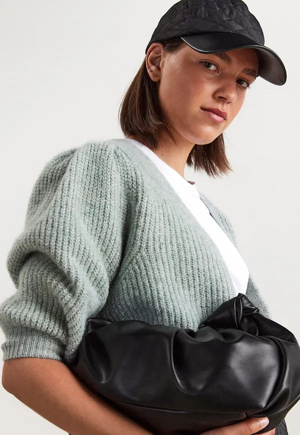 Stickad cardigan