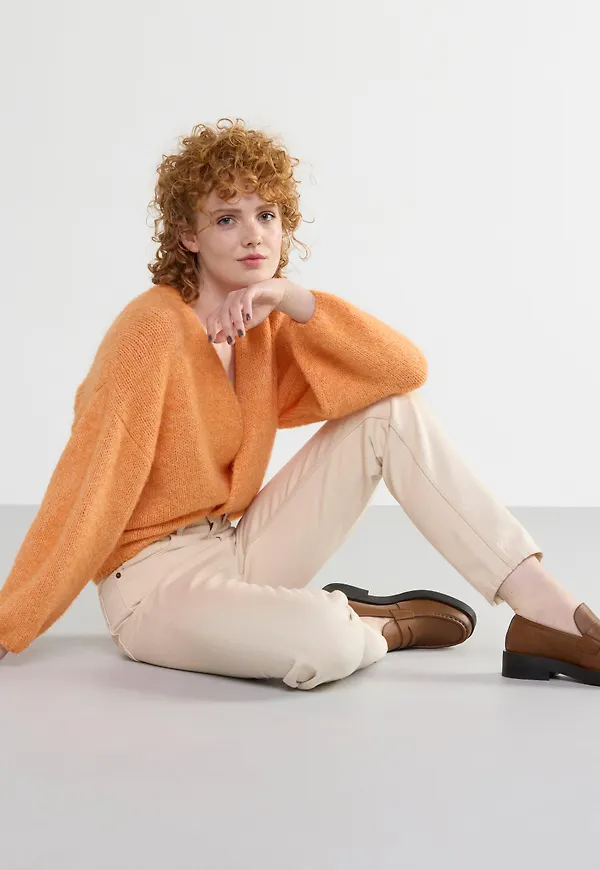 Stickad cardigan