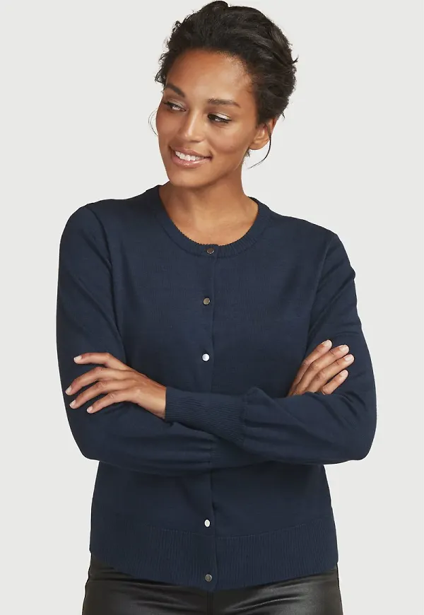 Stickad cardigan