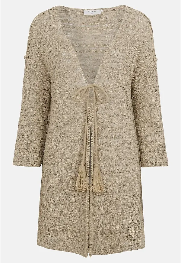 Stickad cardigan Basil