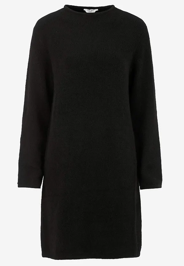 Stickad tunika med slits