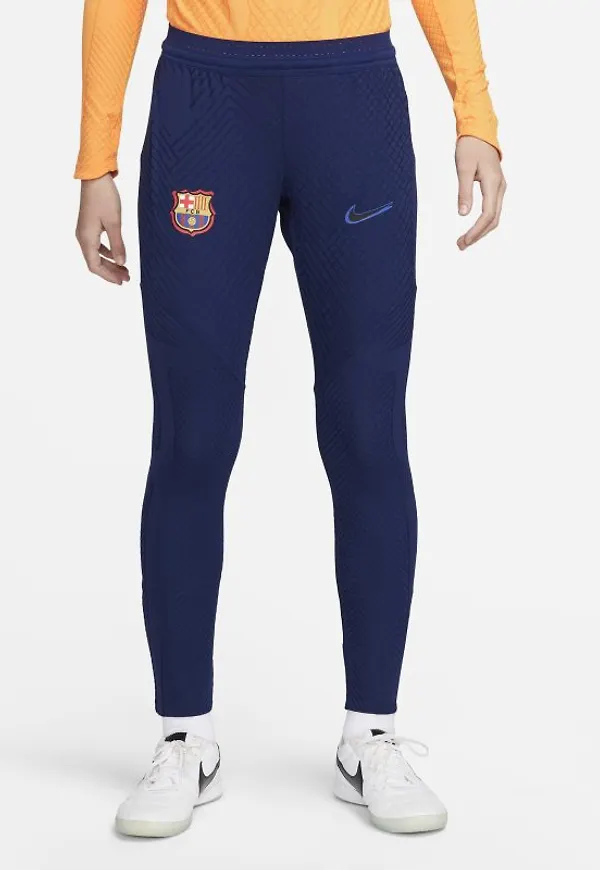 Stickade fotbollsbyxor FC Barcelona Strike Elite Nike Dri-FIT ADV för kvinnor - Blå