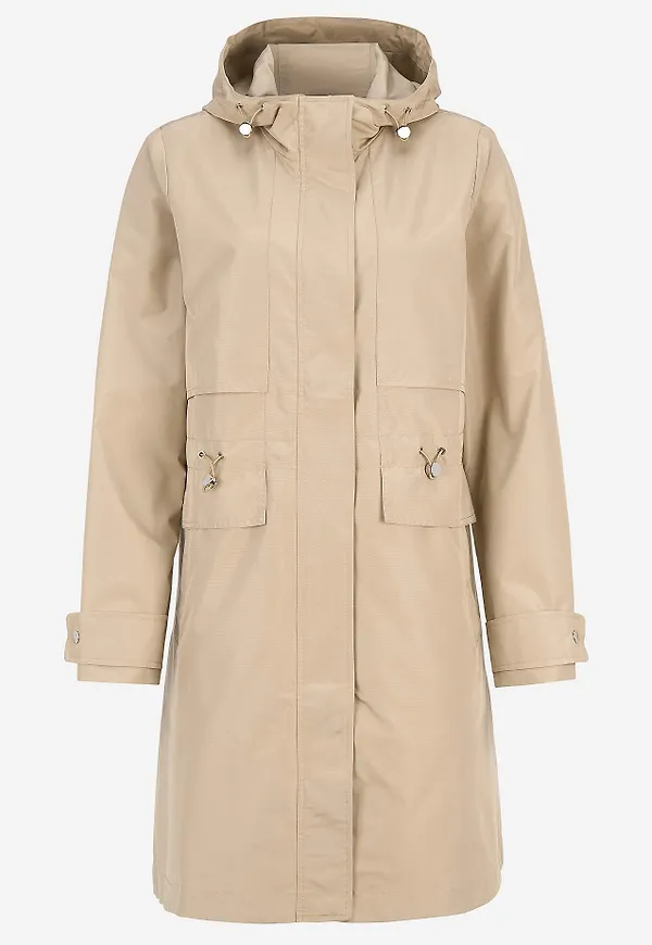 Stilren, fodrad parkas