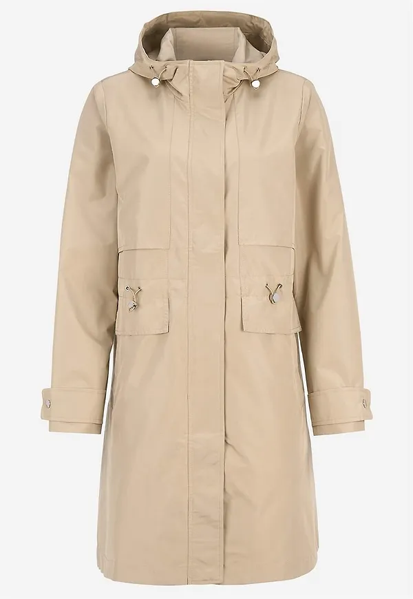 Stilren, fodrad parkas