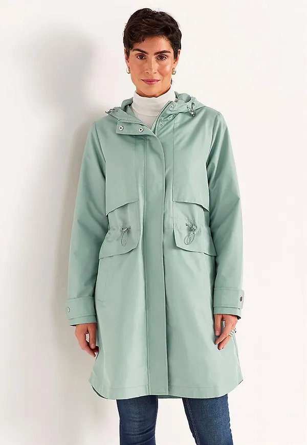 Stilren, fodrad parkas