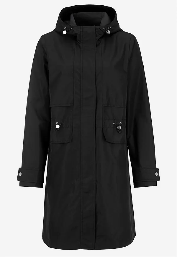 Stilren, fodrad parkas