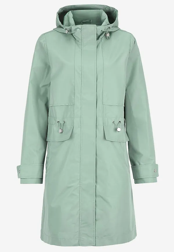 Stilren, fodrad parkas