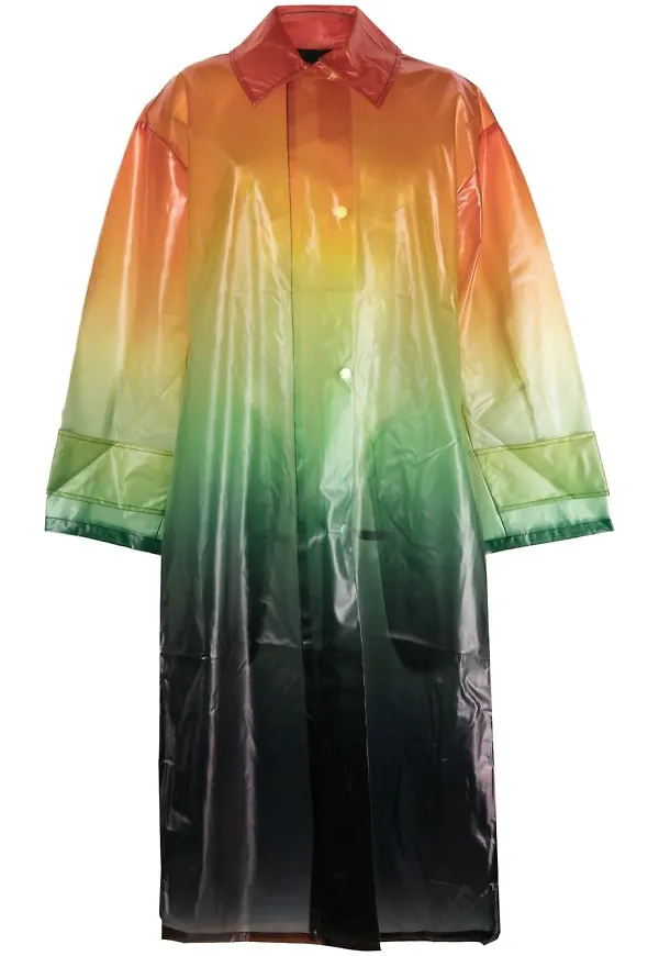 Stine Goya regnkappa i oversize-modell - Orange