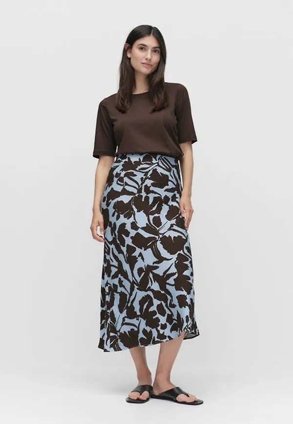 Stockh lm Adela skirt Kjolar BROWN FLOWER Dam XS