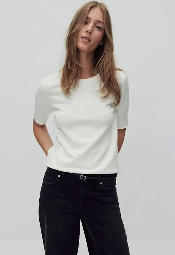 Stockh lm Alicia knitted tee T-shirts