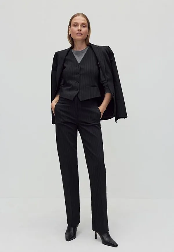 Stockh lm Desi straight trousers Kostymbyxor