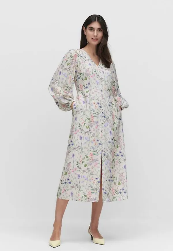 Stockh lm Disa dress Klänningar WHITE FLOWER Dam XS