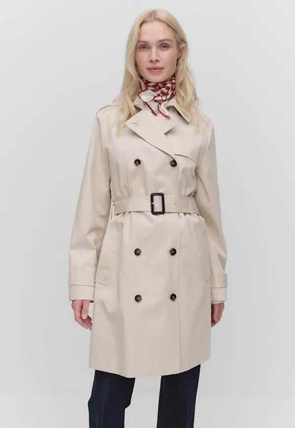 Stockh lm Elina Trenchcoat Kappor & Trenchcoats Beige Dam S MQ Marqet