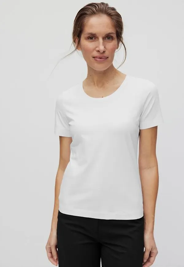 MQ Marqet Stockh lm Ella Top T-shirts White Dam XS