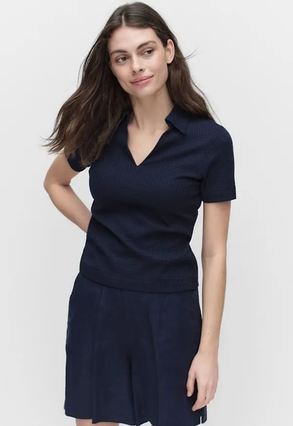 Stockh lm Ellie top Toppar NAVY Dam XS