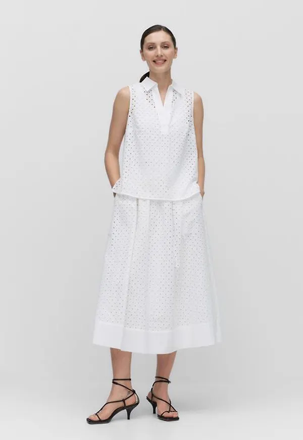 Stockh lm Evelina skirt Kjolar WHITE Dam XS