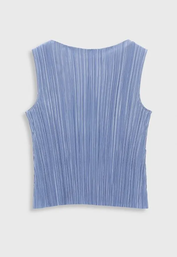 MQ Marqet Stockh lm Inez Top Linne Blue Dam XS