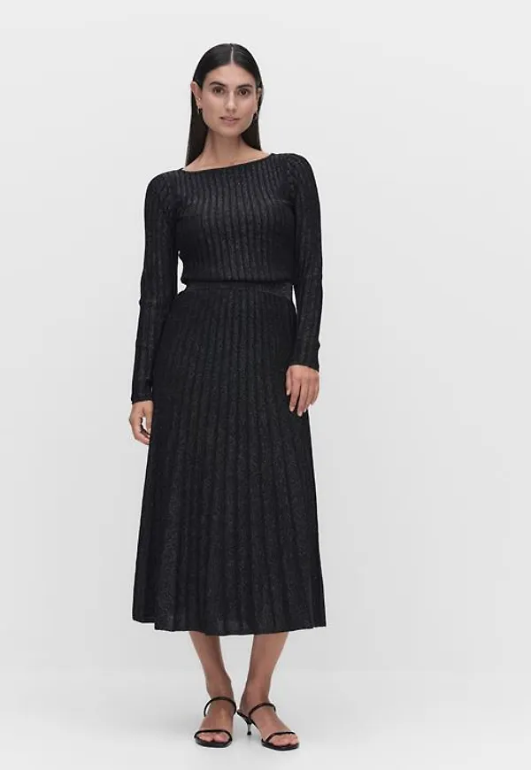 Stockh lm Isa knitted skirt Midikjol