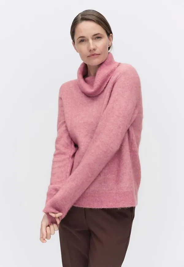 Stockh lm Joline rollneck Stickade tröjor