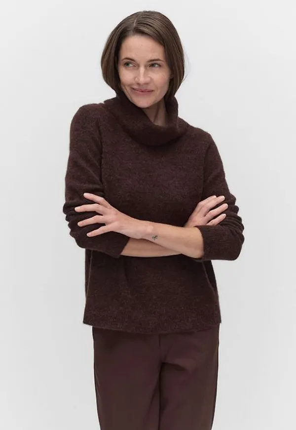 Stockh lm Joline rollneck Stickade tröjor