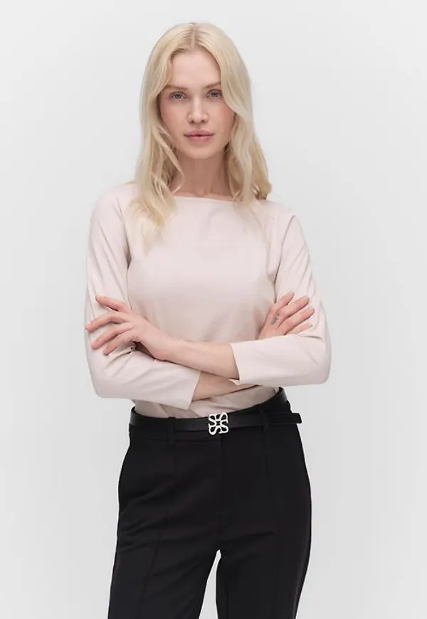 Stockh lm Linn Top Långärmad T-shirt Hushed Violet Dam XS MQ Marqet