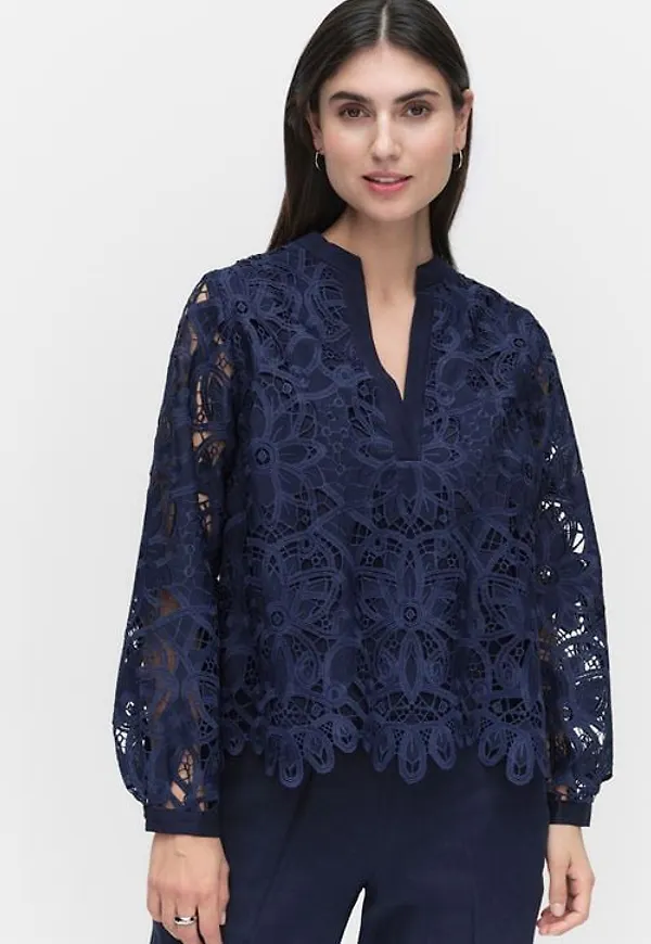 Stockh lm Lisen blouse Blusar NAVY Dam XS