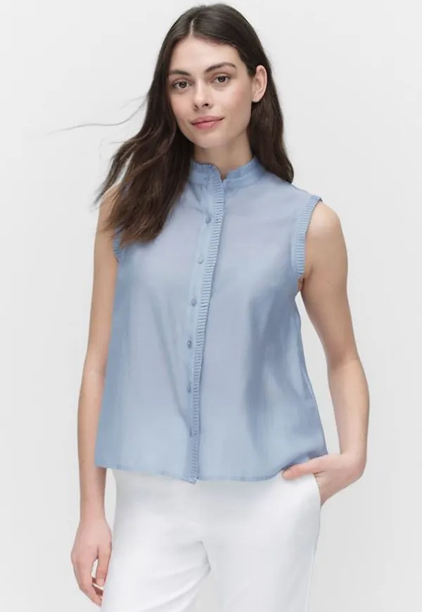 Stockh lm Louise blouse Blusar LIGHT BLUE Dam XS