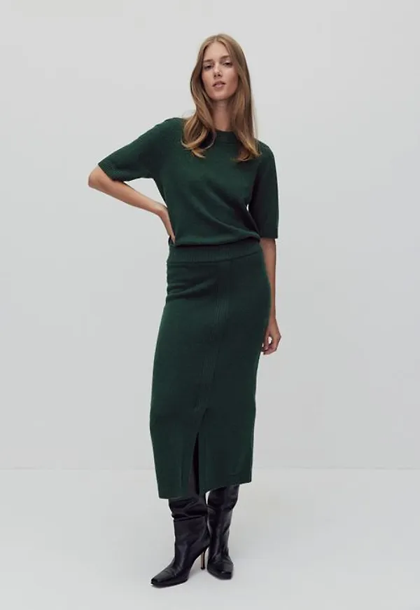 Stockh lm Malin knitted skirt Midikjol