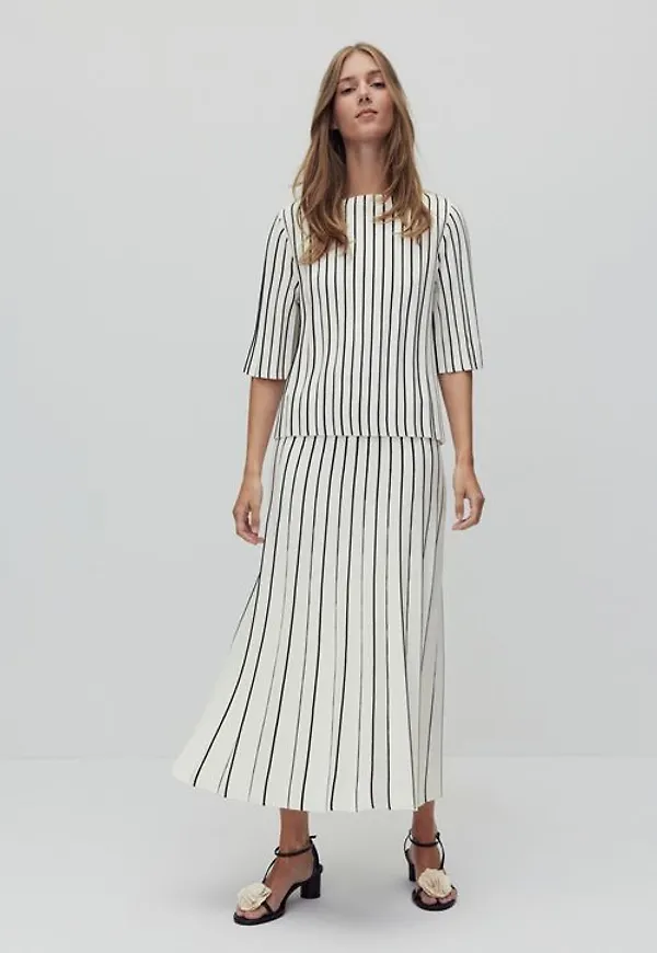 Stockh lm Nora knitted skirt Maxikjol
