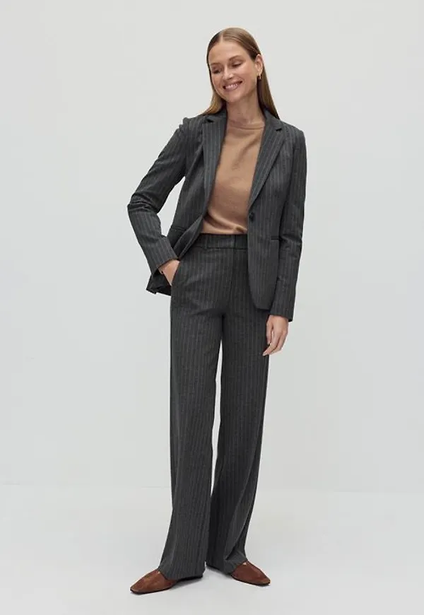 Stockh lm Petra wide trousers Kostymbyxor