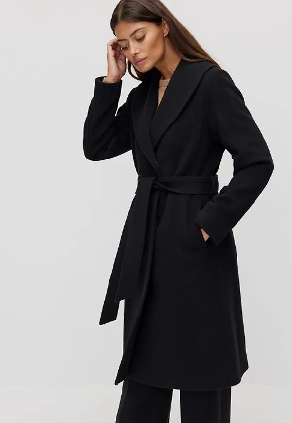 MQ Marqet Stockh lm Selma Coat Kappor & Trenchcoats Black Dam 42