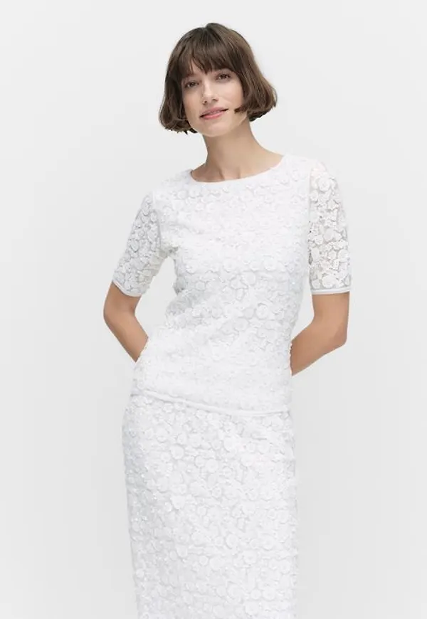 Stockh lm Studio Aurelia top Toppar WHITE Dam XS