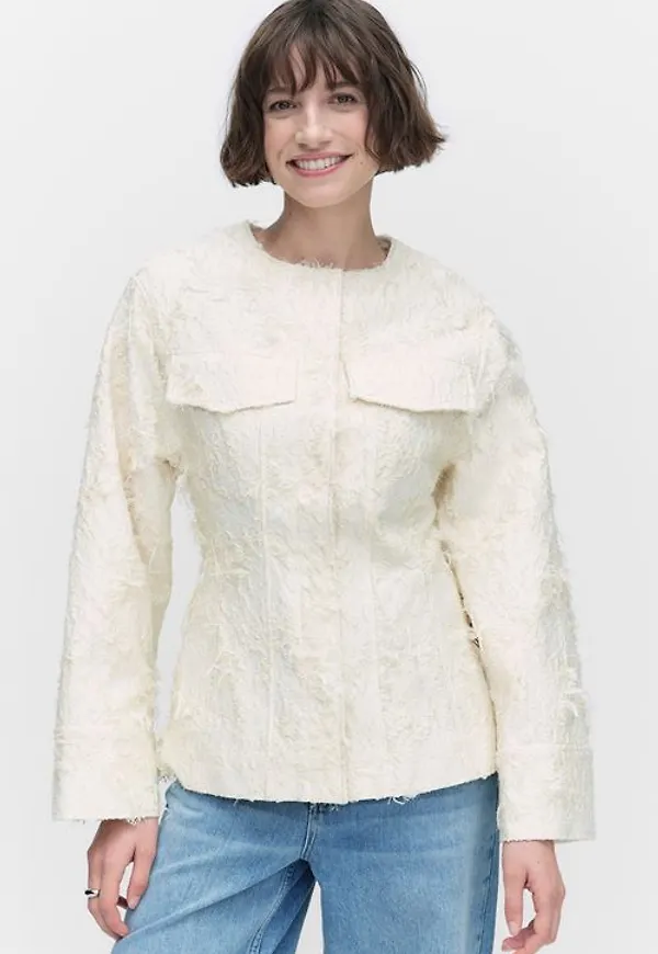 Stockh lm Studio Bree jacket Kavajer OFFWHITE Dam XS