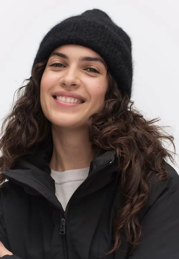 MQ Marqet Stockh lm Studio Katie Beanie Mössor Black Dam One