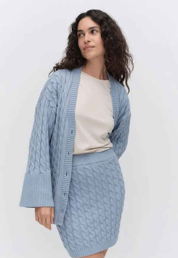 Stockh lm Studio Melissa knitted skirt Minikjol