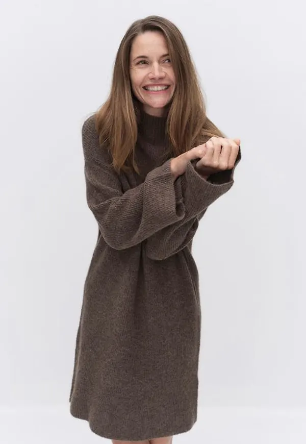 Stockh lm Studio Myrla knitted dress Miniklänning