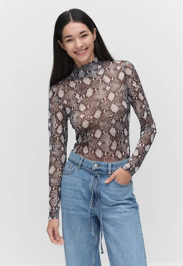 Stockh lm Studio Sia top Toppar SNAKE PRINT Dam XS