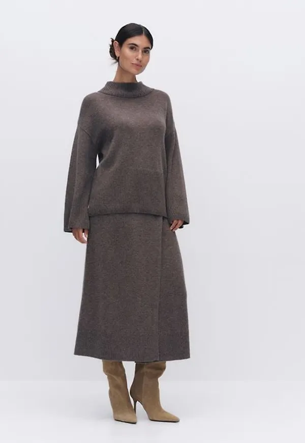 Stockh lm Studio Stefania knitted skirt Midikjol