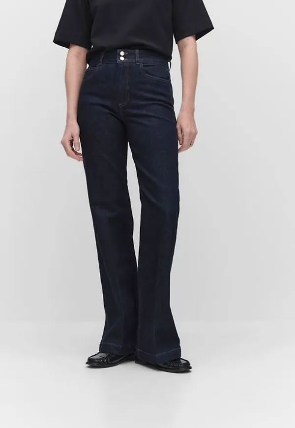 MQ Marqet Stockh lm Vera Denim Trousers Bootcut & Flared Jeans Rinse Wash Dam 40