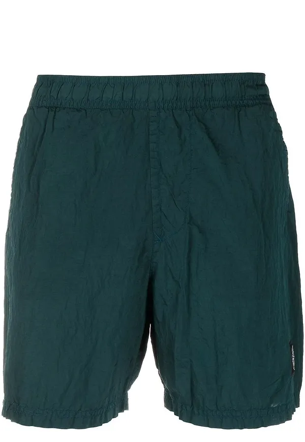Stone Island badbyxor med logotyp - Grön