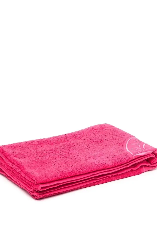 Stone Island badhandduk med broderad logotyp - Rosa