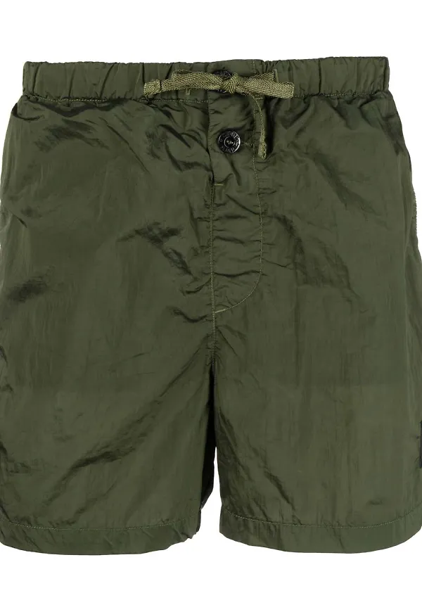Stone Island Compass badbyxor - Grön