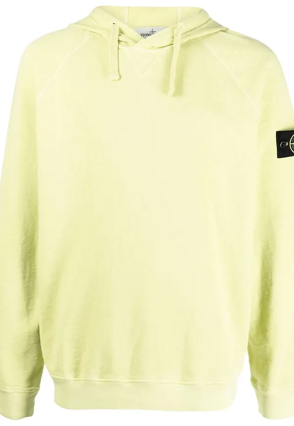 Stone Island Compass hoodie - Grön
