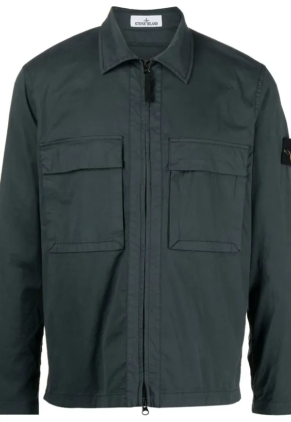 Stone Island Compass jacka - Grön