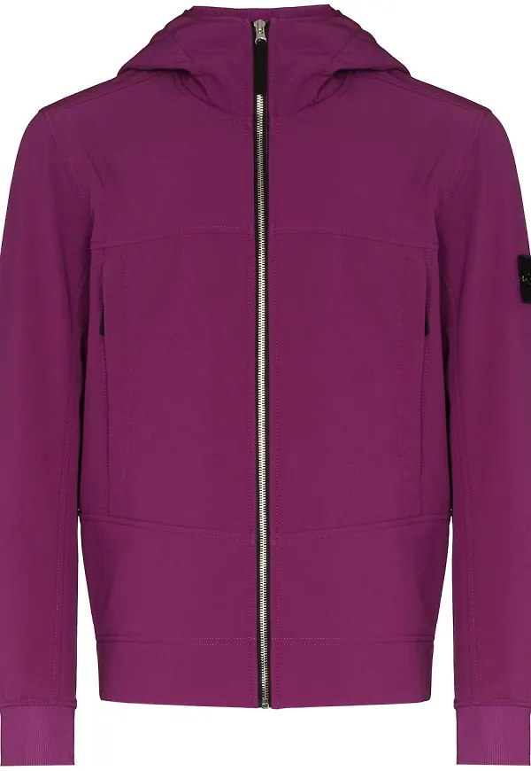 Stone Island Compass lättviktsjacka - Lila