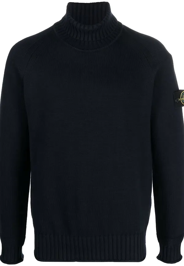 Stone Island Compass polotröja - Blå